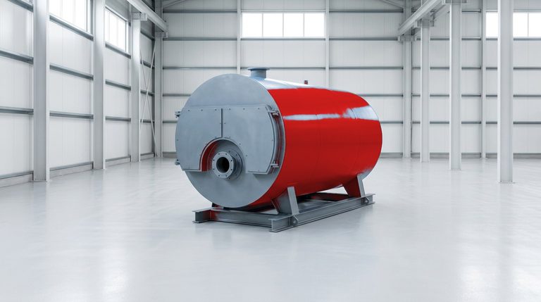 Жаротрубно-дымогарный котёл под газ и мазут с блочной горелкой